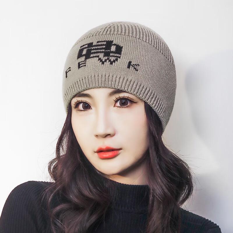 Zhenyueqi Winter Ski Knitted Beanie with Ear Protection