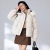 Fashion hooded cotton-padded clothing women's short winter new small thickened bread clothing cotton-padded jacket women
