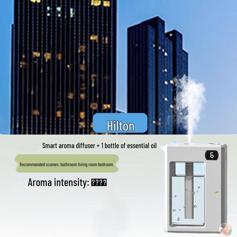 

Jiaxiu Rechargeable Smart Aroma Diffuser with Digital Display