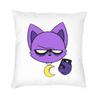 Soft Smilings Critters Game Cartoon Throw Pillow Cover Home Decor Custom Square Cushion Cover 40X40 Pillowcover For Living Room