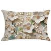 New Retro Floral Pillowcase Creative Oil Painting Engraving Style Print Home Sofa Cushion Pillowcase