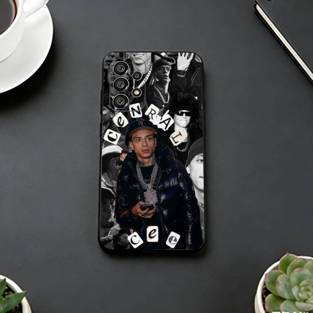 Rapper C-Central Cee Phone Case For Samsung S25,S24,S21,S22,S23,S30,Ultra,S20,Plus,Fe,Lite,Note,10,Black Cover