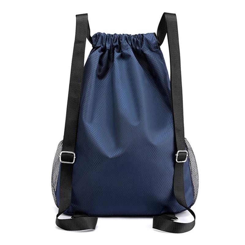 Backpacks Women Men Large Capacity Bundle Pocket Drawstring Bag For Unisex Sports Casual Backpack Solid Color Travel Bags