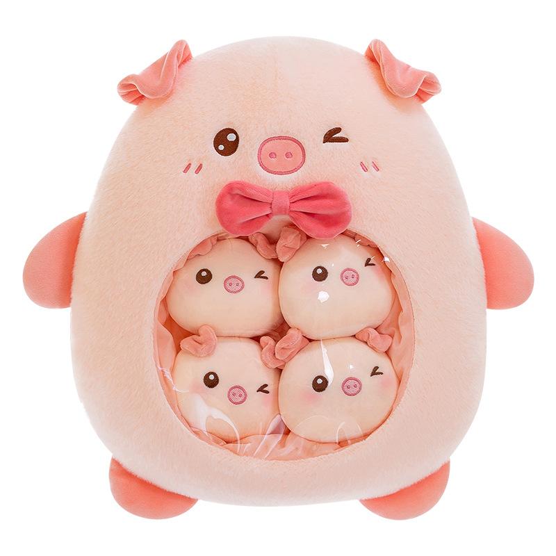 Cute Kapibala Capybara Snacks Pillow Doll Cradle Machine Doll Doll Girls Children's Gifts