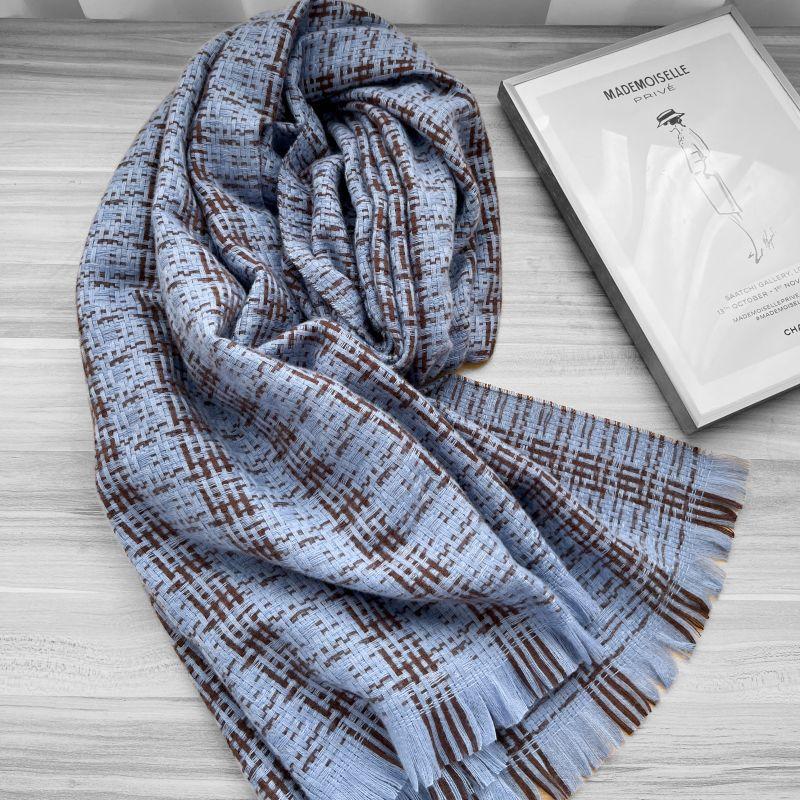 Scarf Korean New Autumn and Winter Thickened Plush Warm Imitation Cashmere Small Fragrance Style Scarf Shawl