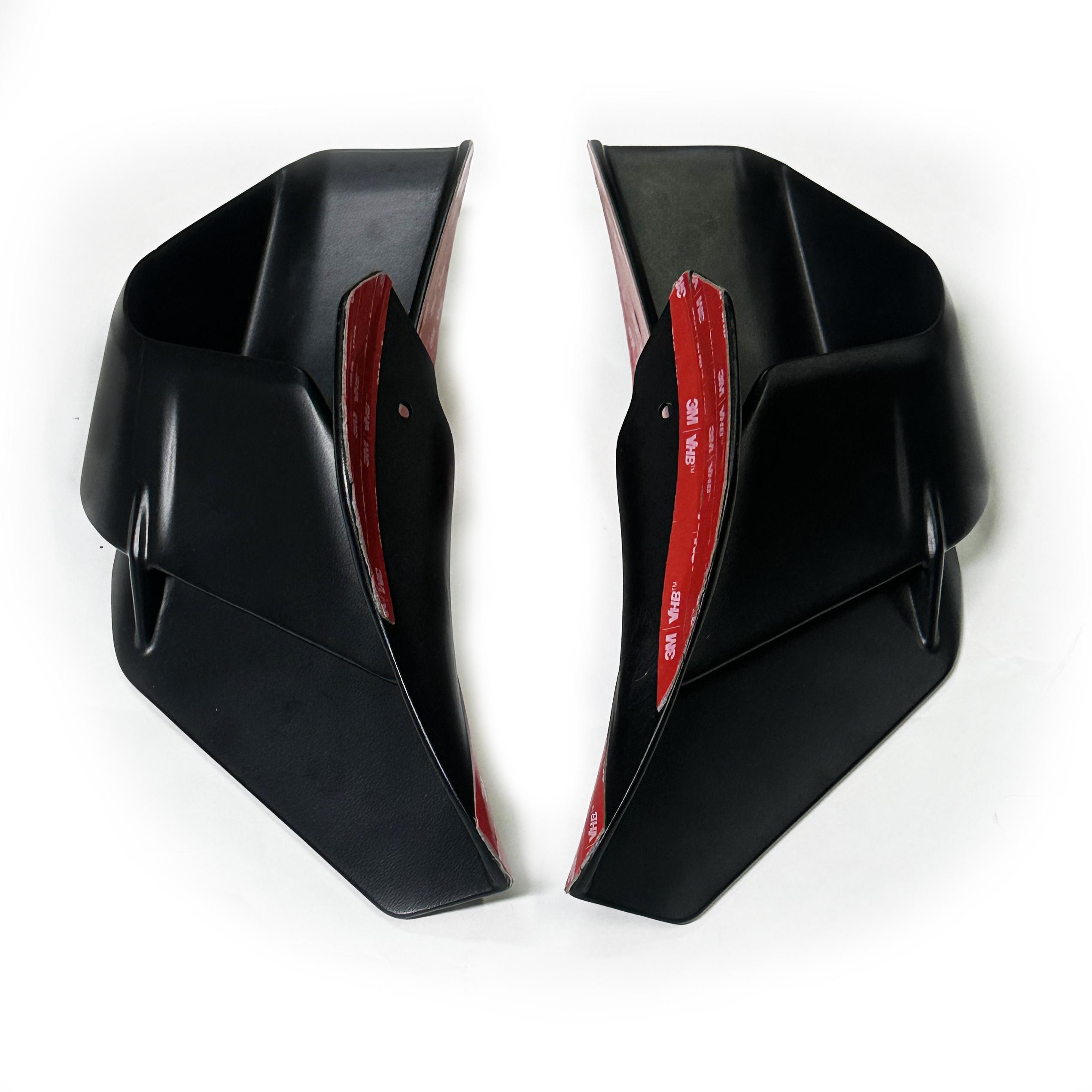 ДЛЯ YAMAHA YZF-R7 2022 2023 2024 2025 Аксессуары для мотоциклов Обтекатель Боковой R7 Аэродинамический Спойлер-Дефлектор Крыла R7 матовый черный