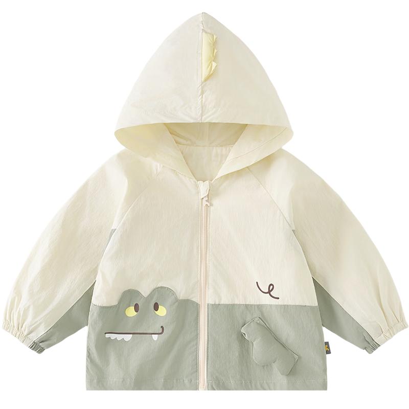 TONGTAI Kids Unisex Spring Autumn Hooded Jacket