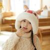 Chinese Style Children Fleece Hat Embroidery Cap Kids Beanie Cap Cute New Year Lion Cap  Kids
