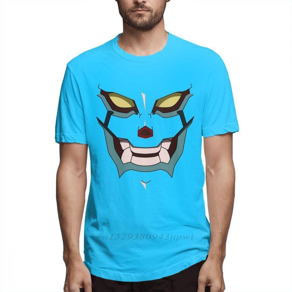 Novelty Tengen Toppa Gurren Lagann T Shirt Punk Rock Mens Tshirt Man Anime Cartoon 100 Cotton Plus Size TShirt