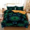 Sea Turtle Duvet Cover for Children Boys Girls Adult Black Gold Tortoise Reptile Theme for Bedroom Decorations Queen King Size