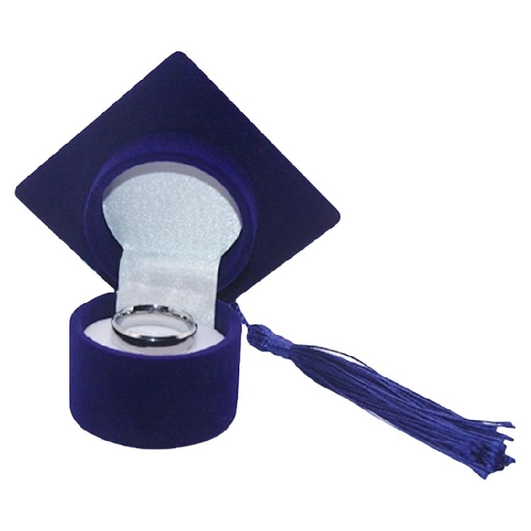 Высококачественная Шкатулка-Украшение в Виде Шапочки Выпускника Кольца в Форме Шапочки Выпускника для Подарков и Сувениров на Выпускной