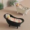 1pcs Bathtub Silicone Mold, Bathtub Decor Resin Mold, Storage Box Candle Jar Making Silicone Mold, DIY Epoxy Resin Casting Mold