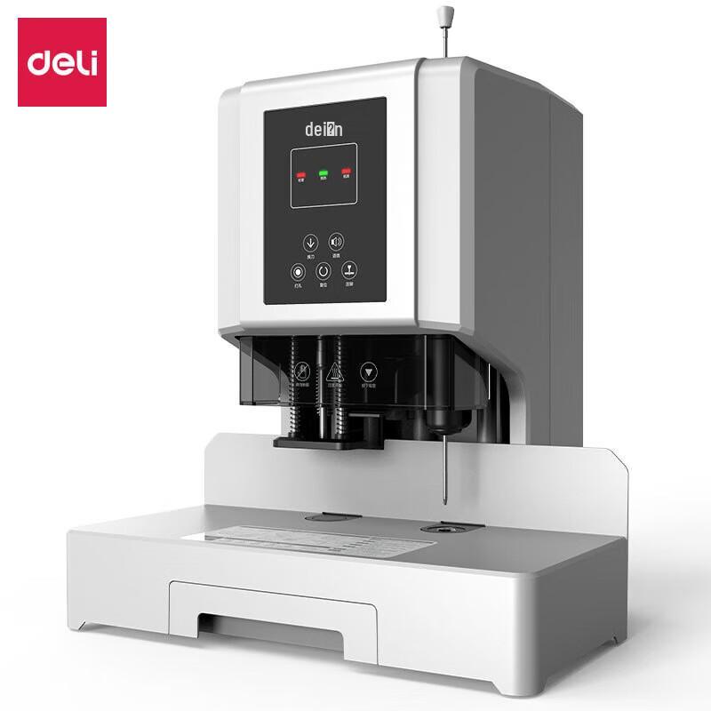 

Deli 14666 Semi-Automatic Binding Machine CN plug (adapter included)