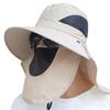 1pc Wide Brim Sun Hat UV Protection Bucket Cap Men Camping Hiking For Hiking Fishing Breathable N1M7