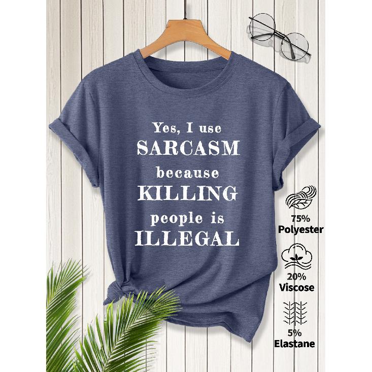 2026New SpringSummer Women s Round Neck English printed short sleeve shirt T Shirt Vintage distressed casual top Soft Knit Fabric High-Quality S