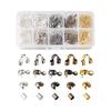 Beadthoven 1 Set, 5 Colors, Crushed Balls, Caulking Balls, Ball Tips, U-shaped Metal Fittings, Fastening Kit, Metal Fittings Set, Accessories,