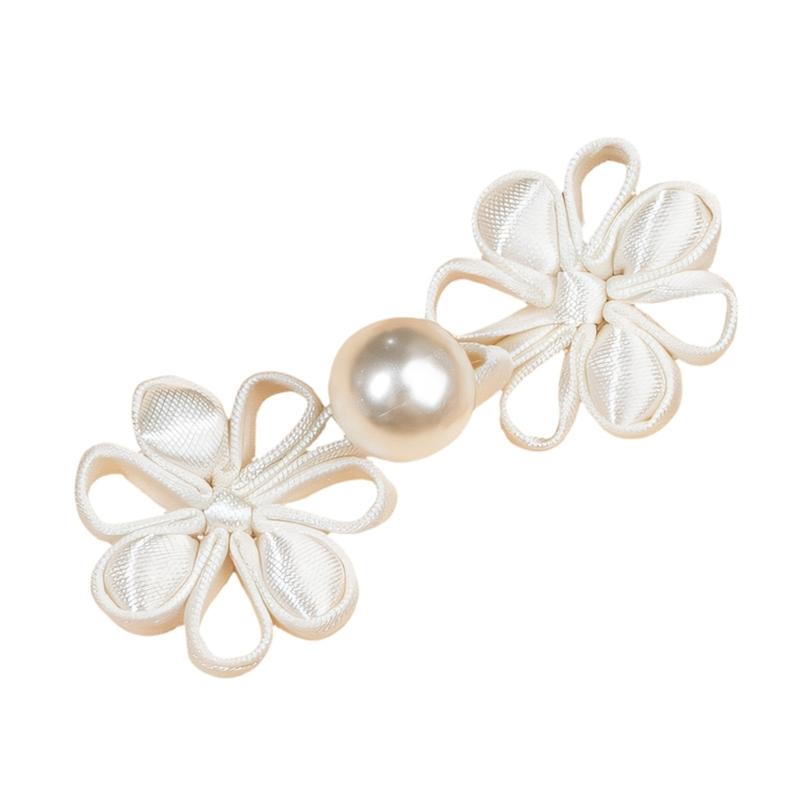 Satins Fabric Butterfly Knot Button Ideal For Wedding Dress And Clothing Embellishment