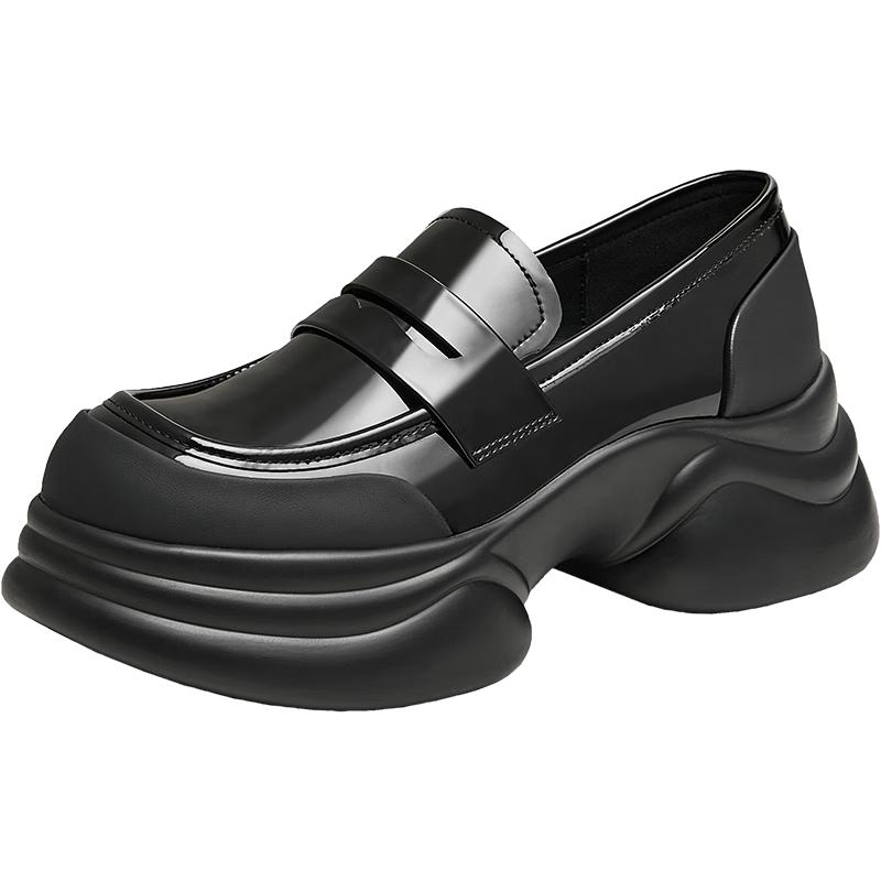 TATA Women s Little Wave Thick-Sole Loafers 34
