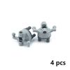 Technic 4pcs Suspension Steering Hub Axle for Lego Kit Building Blocks Sets DIY