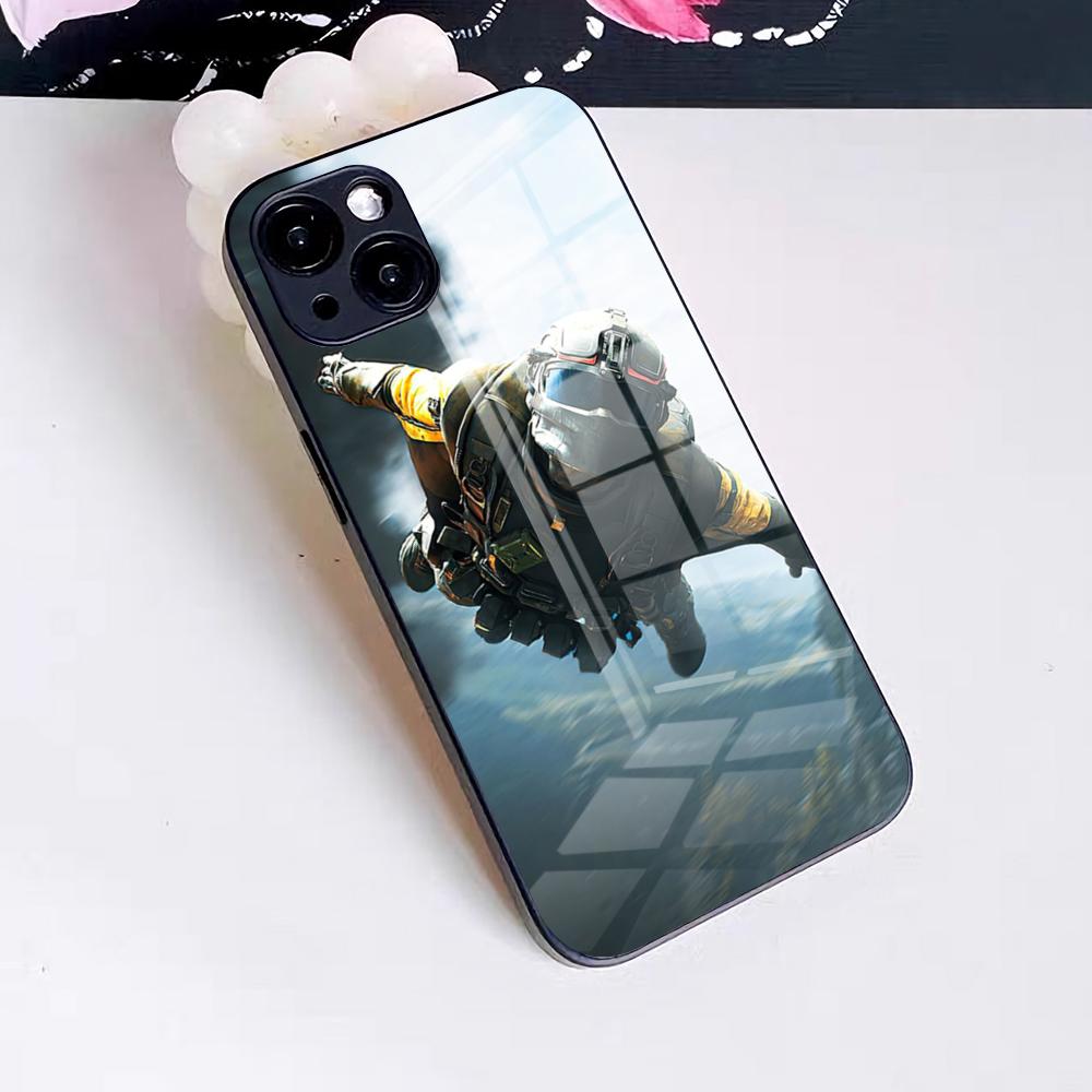 Game Battlefield 6 Phone Case For IPhone 17 Pro Max 16 15 14 Pro Max 13 11 X Xs Xr 8 7Plus Glass Cover