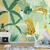 Wallpaper - Cheetahs In the Jungle - Landscape with Animals In the Tropics For Children