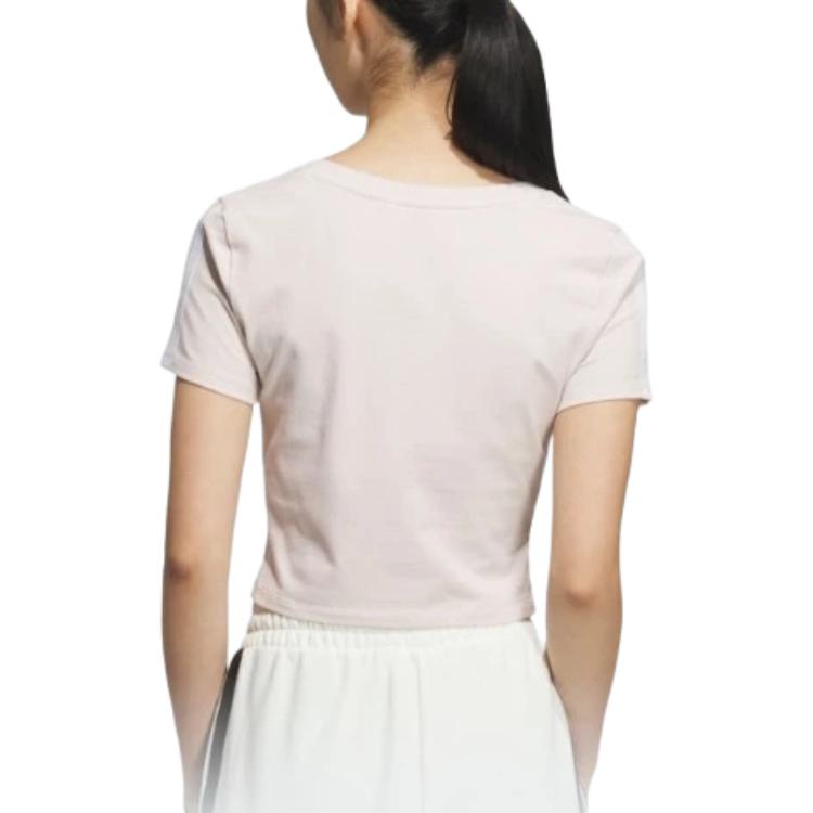 Adidas SS25 T Shirt Women's Purple Pink JZ2314