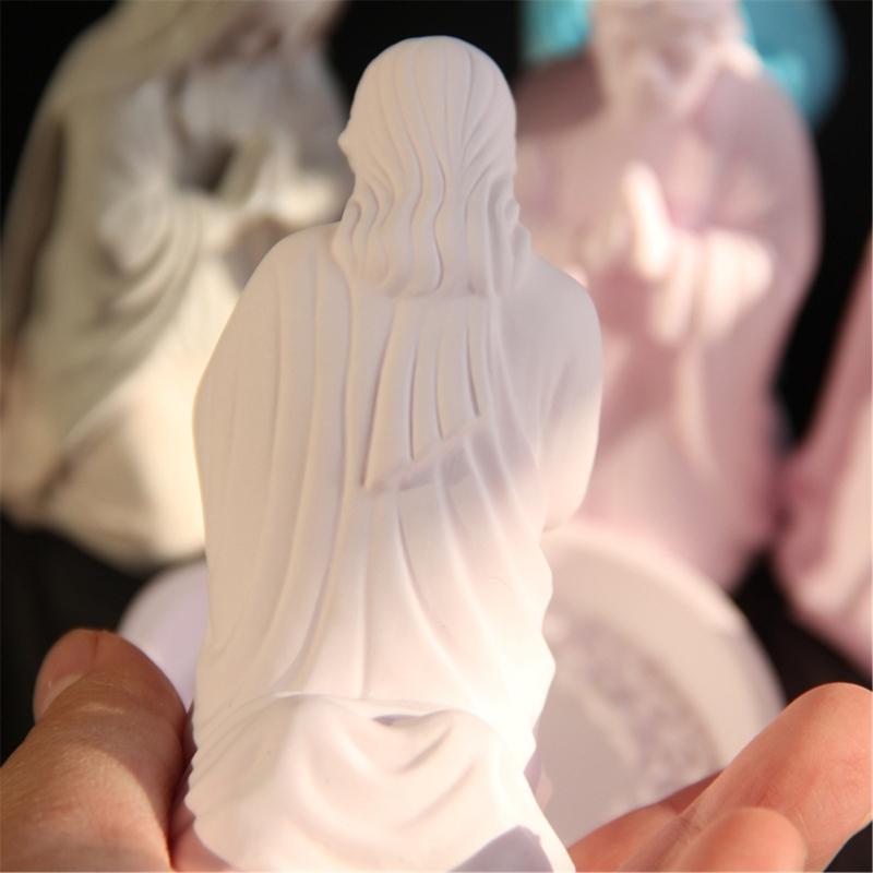 Heart Silicone Tray Mold Heat Resistant Easy Demolding Heart Plate Silicone Mould For Rosary Stand Soap Jewelry Tray
