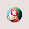The 100 Girlfriends Who Really Love You Anime Brooches Cartoon Figure Nano Eiai Karane Inda Badges Bag Hat Clothes Button Pins