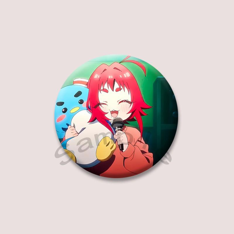 The 100 Girlfriends Who Really Love You Anime Brooches Cartoon Figure Nano Eiai Karane Inda Badges Bag Hat Clothes Button Pins