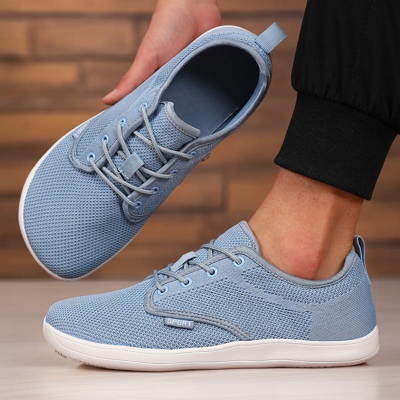 Men'S Casual Sneakers Lightweight Casual Wide Toe Sneakers Non Slip Comfortable Boat Shoes Unisex Barefoot Minimalist Shoes