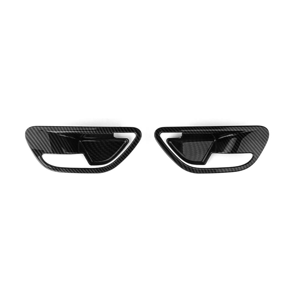 

Interior Accessories 2PCS Carbon Fiber Inner Bowl Frame Cover Trim For Hyundai Staria 2026-2026 Car Tuning
