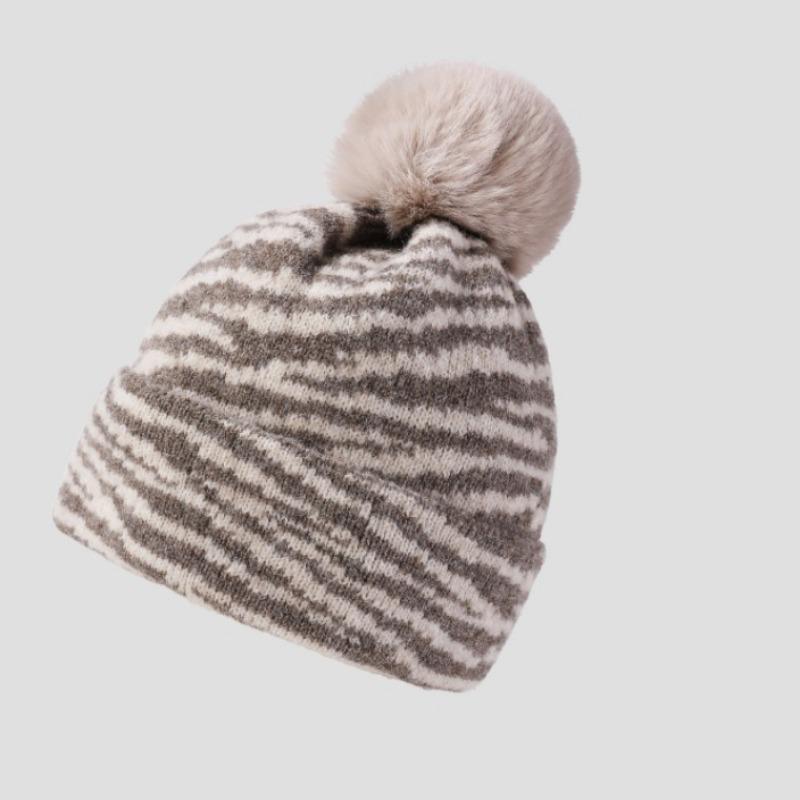 DIMANAF Women Winter Autumn Hat Thick Hat New 2025 Fashion Lady Knitted Thick Hat