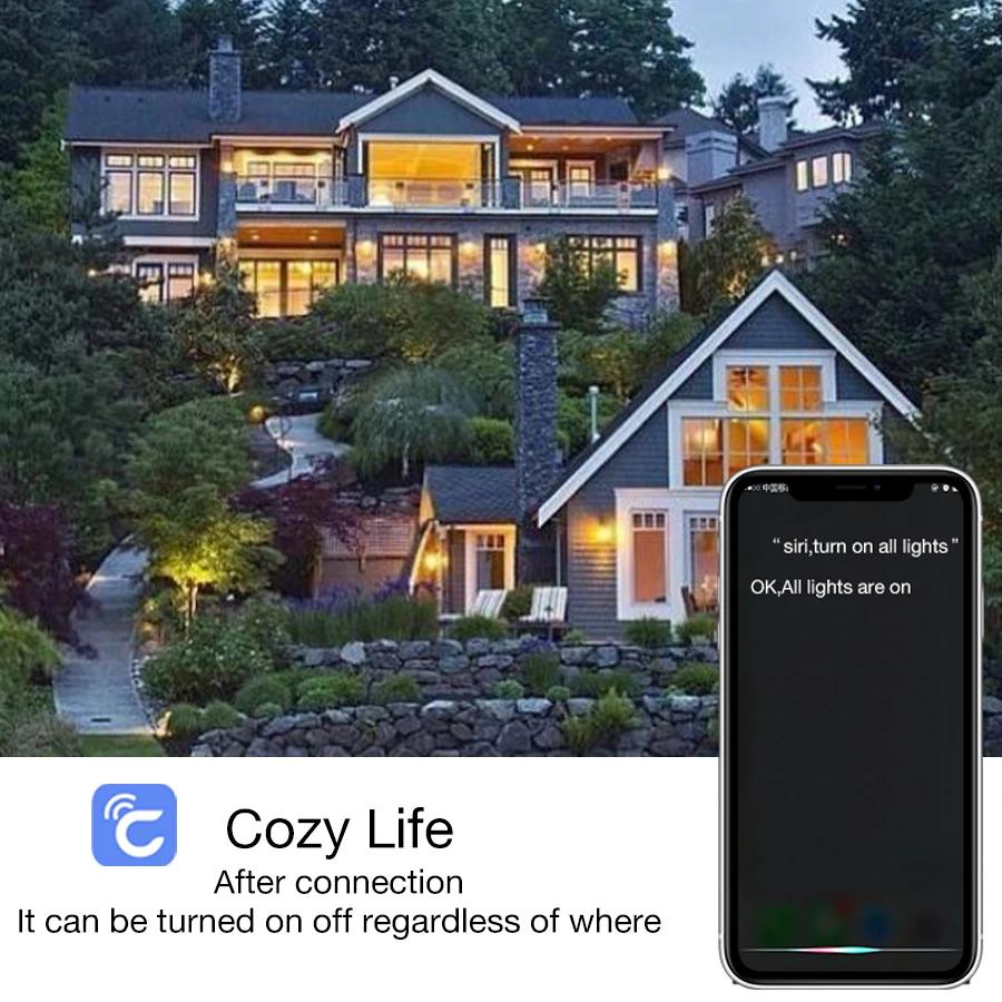 Cozylife Smart LED Bulb Light E27 18W 15W 12W WiFi Dimmable Light AC85-265V Works With Google Home Alexa For Bedroom Living Room