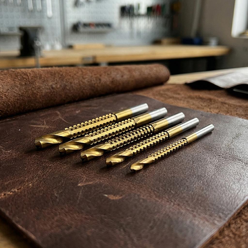 Serrated Side Cutting Drill Bit Woodworking Tools 3-8mm Serrated Cutting Drill Bits for Iron Aluminum Alloy Copper Wood Plastic