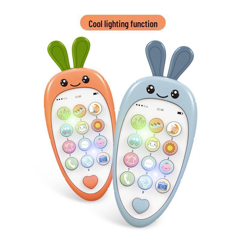 Cross-Border Exclusive Children's Carrot Music Phone: Early Education Toy for Boys and Girls