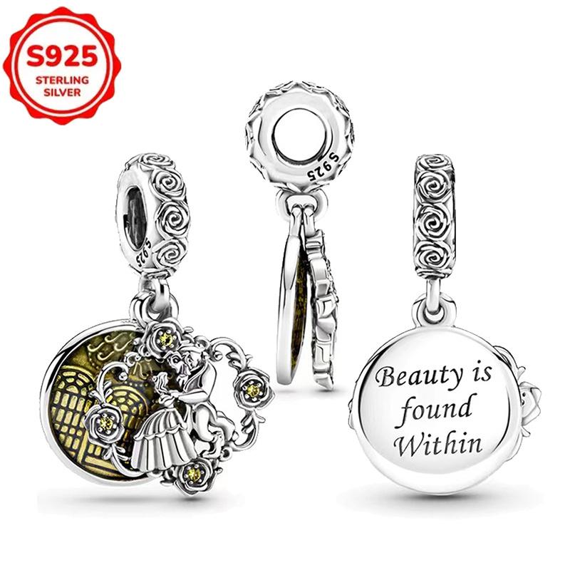 Squirrel Chip Dale Copper Witch Villians Princess Charm Bead For Women Original Bracelet Diy Jewelry Pendant Gift