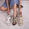 Platform Sandals Summer Fashion Women PU Leather Wedges Shoes for Women Elegant Elastic Band Non-slip Sandalias Mujer 36-42