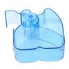 Dental Cotton Roll Box Blue Safe Sturdy Streamlined Design Cardioid Cotton Roll Dispenser 