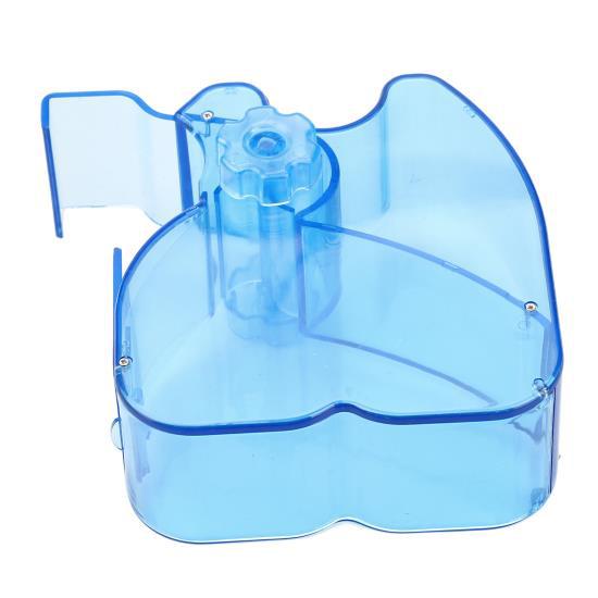 Dental Cotton Roll Box Blue Safe Sturdy Streamlined Design Cardioid Cotton Roll Dispenser 