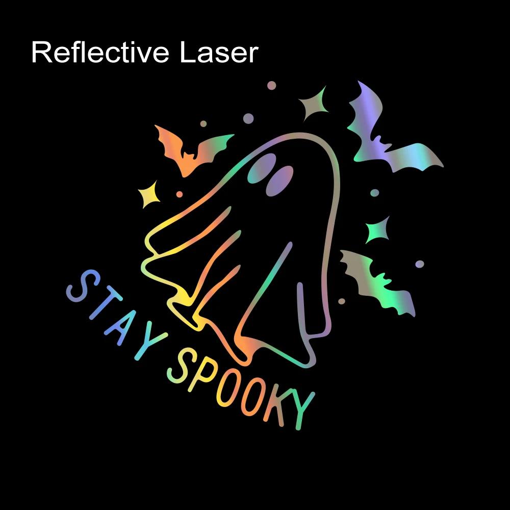 

Reflective Car Sticker Waterproof Vinyl Decal Halloween Bat Ghost Pattern Decoration for Motorcycle Window Rear Winshield Bumper
