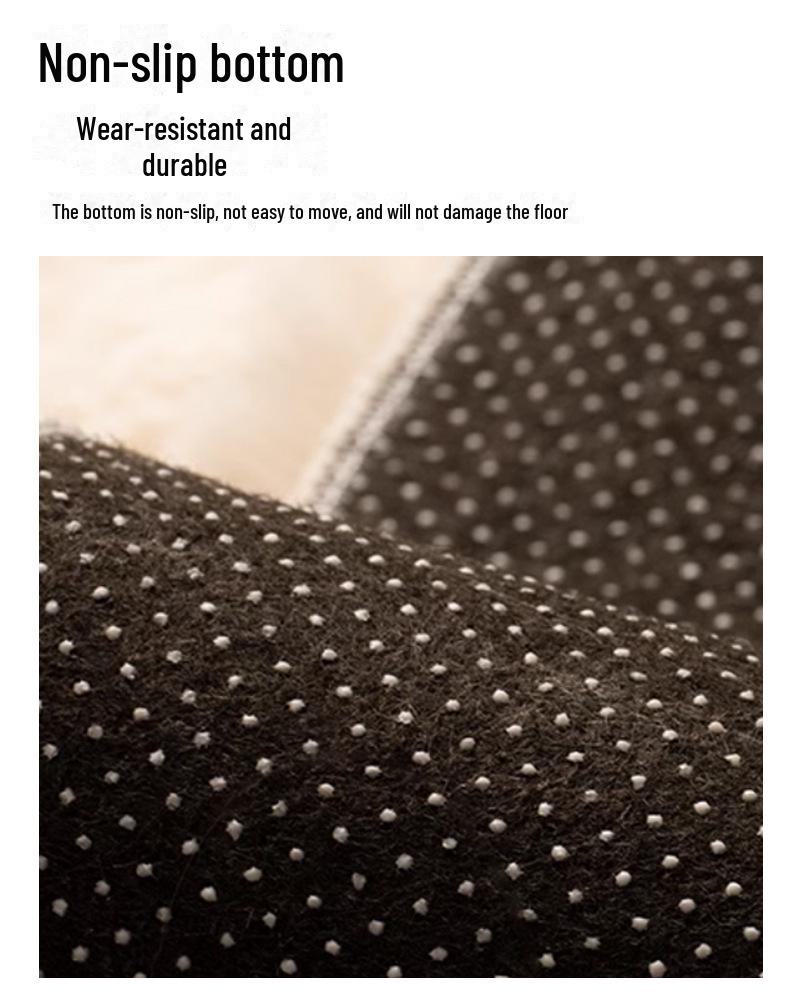 Bubble Velvet Imitation Rabbit Fur Carpet – Thick Fluff for Living Room, Bedroom, and Tatami Floor, Ideal for Autumn and Winter.