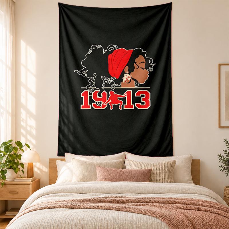 Delta Sigma Theta 1913 Tapestry highquality for decorating living room bedroom dorm walls ideal as bedroom wallart orholiday gift