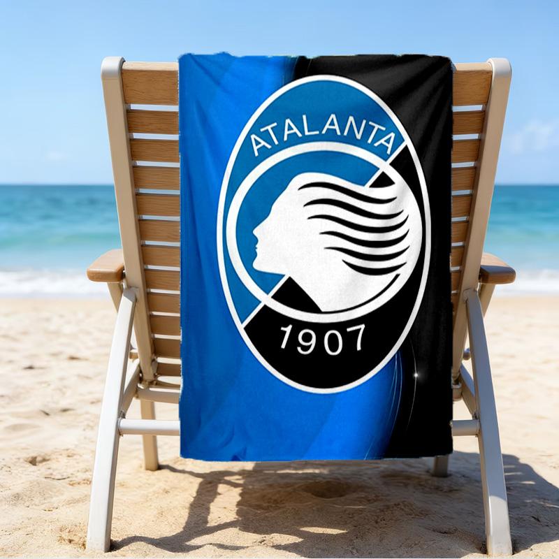 Atlanta Football Club Microfiber Beach Towel, Lightweight And Quick-Dry, for Summer Travel, Beach Essential, Swimming Pool Outdoor