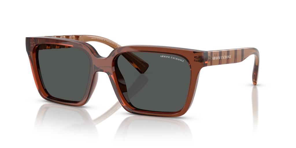 Sonnenbrille 0AX4147SF GLÄNZEND TRANSPARENT GRÜN 56 [Armani Exchange]