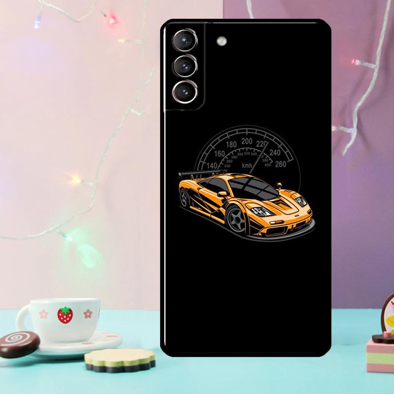 Sports Car JDM Drift Phone Case For Samsung Galaxy S24 Ultra S20 S21 S22 S23 S25 Ultra S9 S10 Plus S24 FE Cover