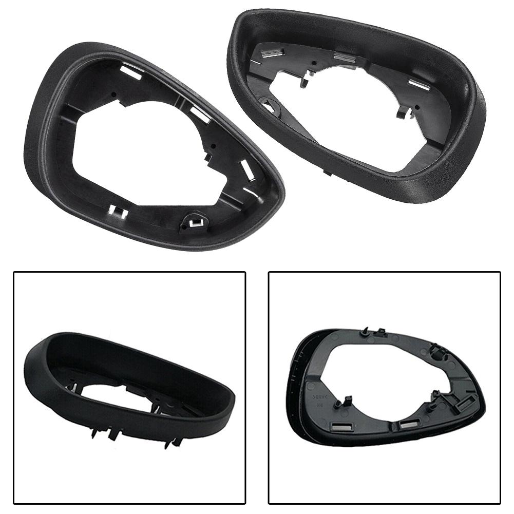 Auto ușă retrovizoare oglindă aripă acoperire cadru pentru Ford pentru Fiesta MK7 2008-17 stânga dreapta oglindă sticlă cadru accesorii auto