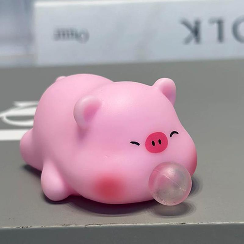 Grappig Bellen Blaas Squishy Speelgoed Pop-up Knijpspeeltjes Cartoon Dier Panda Capybara Squishies Stressverlichting Fidget Speelgoed Feestcadeau