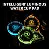 1/2pcs Car USB Charging Luminescent Cup Pad Interior Atmosphere Lamp For Mercedes Benz B/C/E/S Class A Class C200L GLC GLE CLA BW0