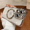 New Color Clear Glass Lens Protector Phone Case for iPhone 15 11 12 13 14 16 Pro Max Plus X XR XS Max Magnet Soft Magsafe Cover