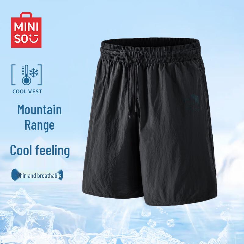 MINISO 2025 Summer American Retro Casual Shorts 3XL